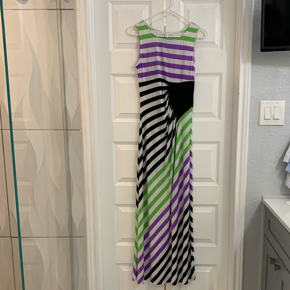 Long stripe dress